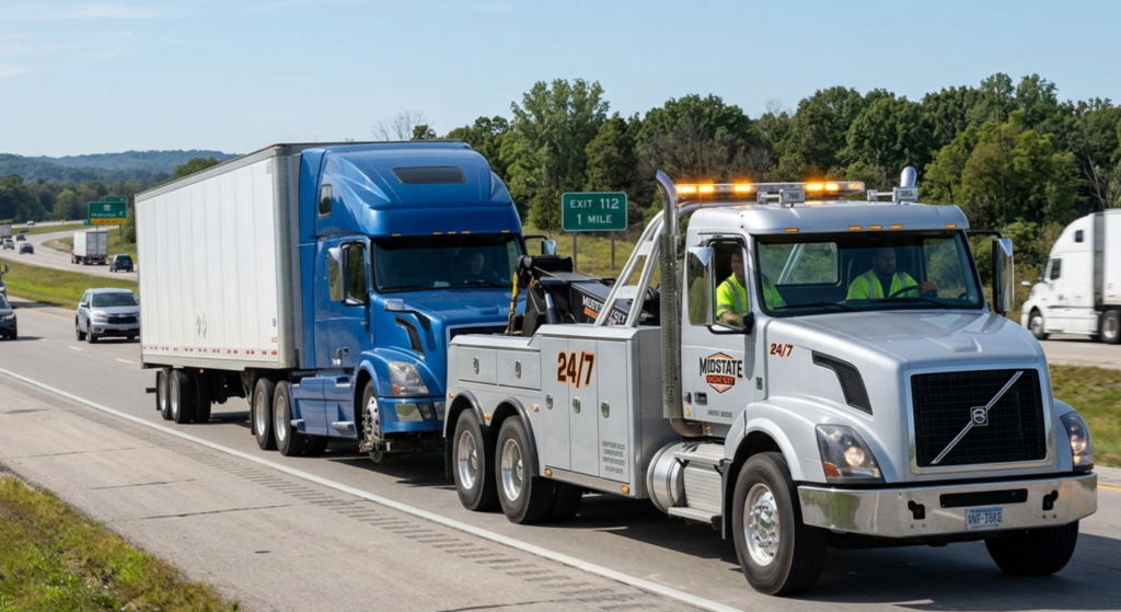 Semi Truck Towing