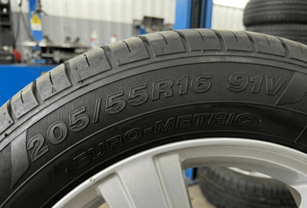 Reading tire codes
